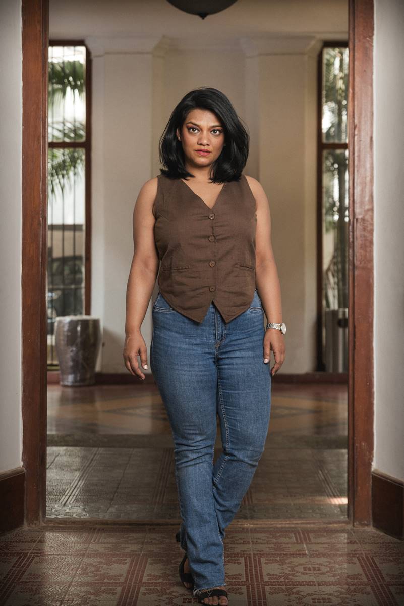 Chocolate Handloom Cotton Waist Coat