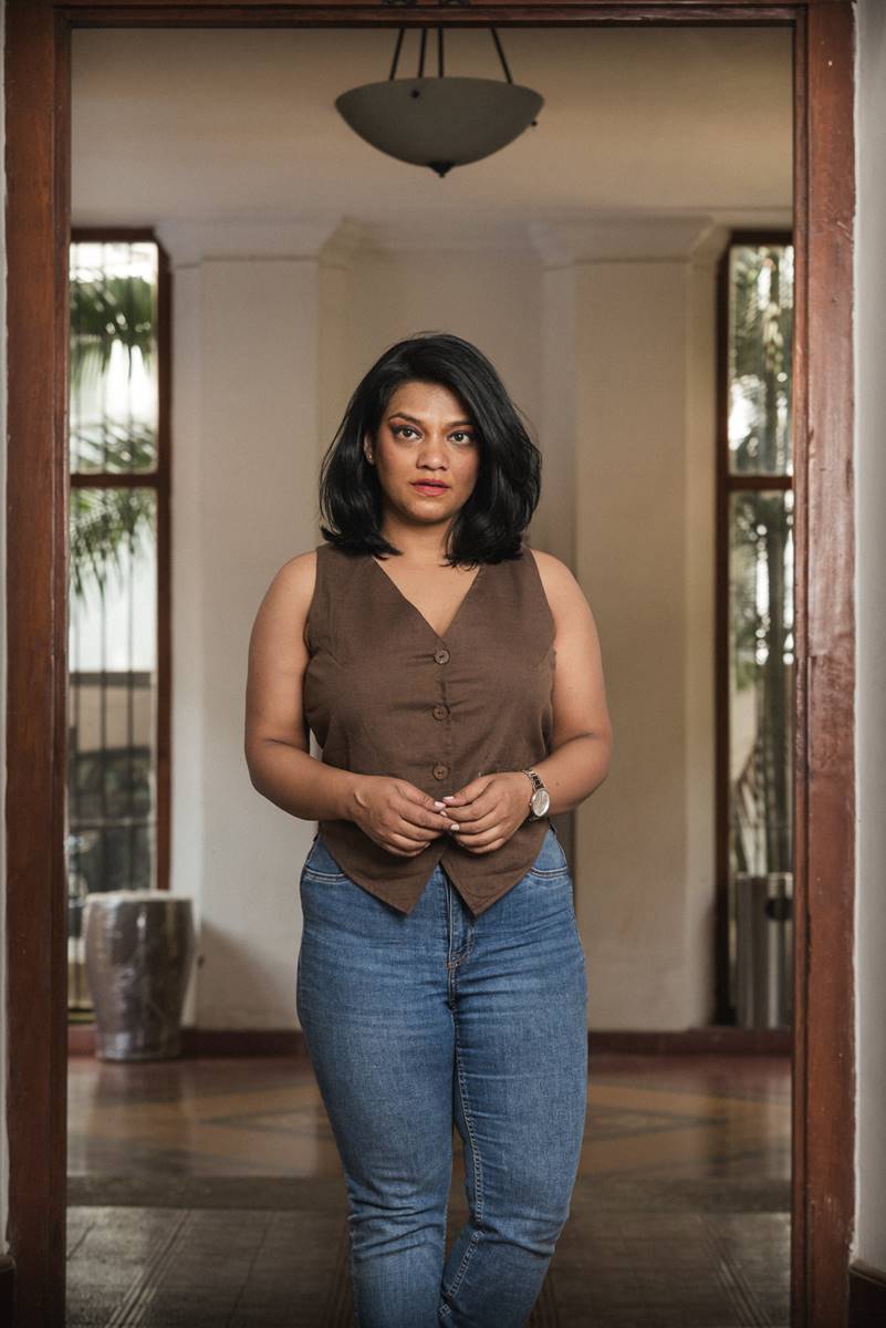 Chocolate Handloom Cotton Waist Coat