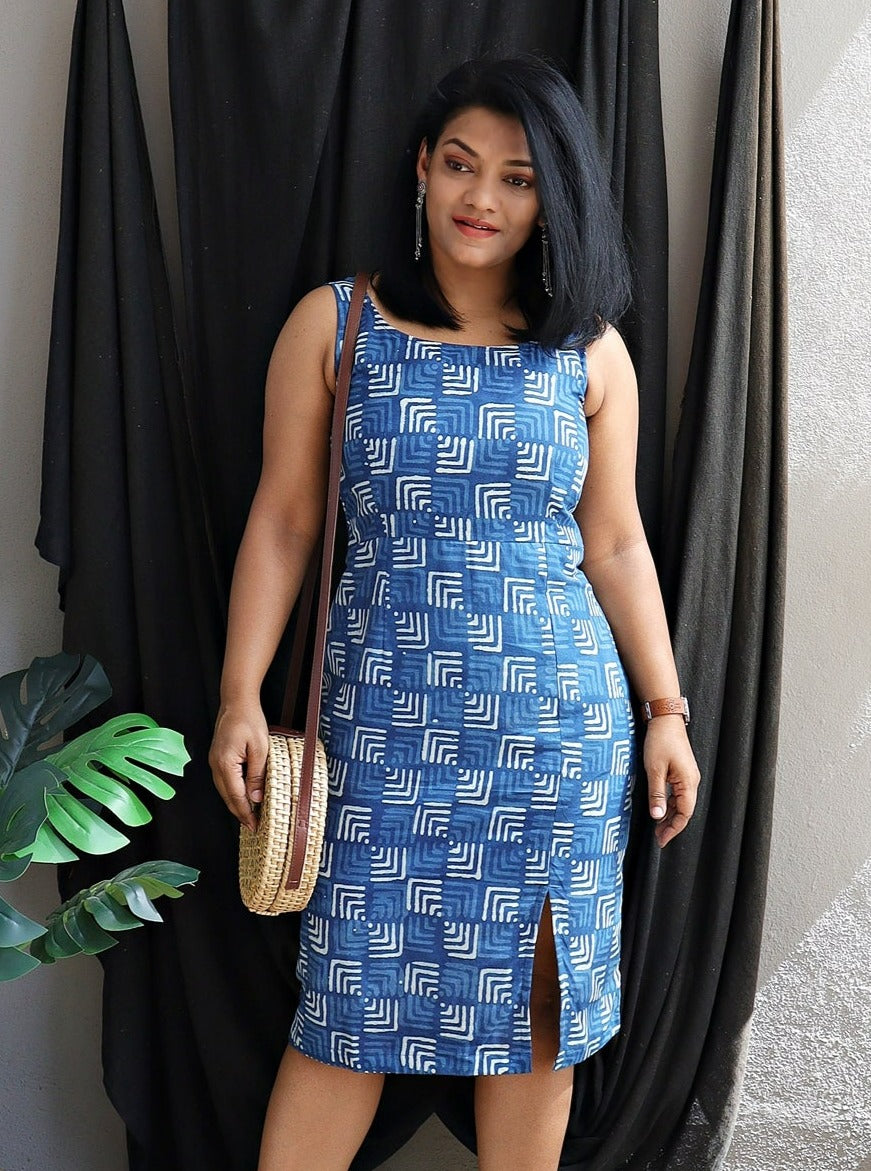 Block Print Dresses - Buy Block Print Dresses online in India